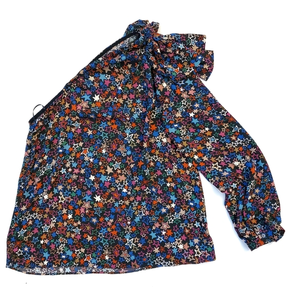 J. Crew Kaleidescope Star Print Blouse NEW - Picture 6 of 6